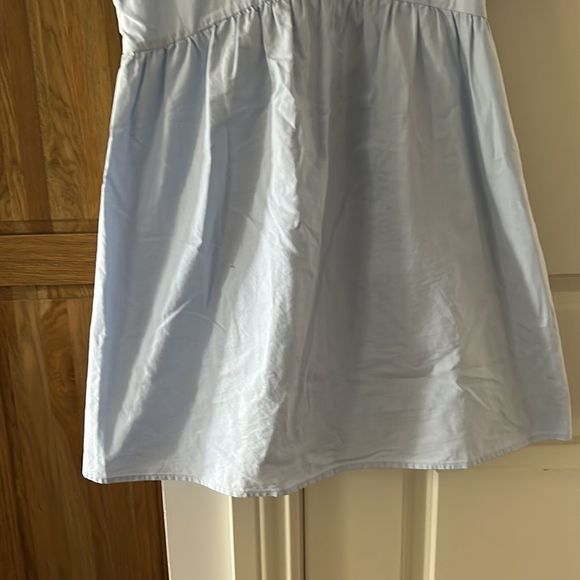 Sunday best Aritzia Saida new dress in blue babydoll puff sleeves - Picture 5 of 11